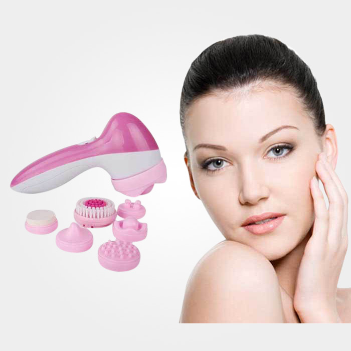7 in 1 Multifunction Electric Facial Cleansing Brush,Cleansing,Exfoliating,Removing Blackhead And Massaging For Skin